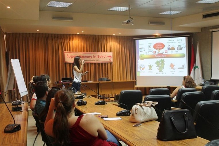 Boecker inspires women at Supermommy Beirut